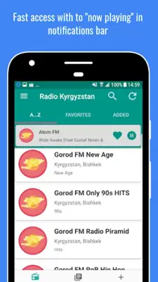 Radio Kyrgyzstan android App screenshot 9