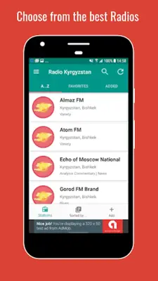 Radio Kyrgyzstan android App screenshot 12